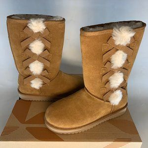 NWT Victoria Tall Koolabura by Ugg Chestnut